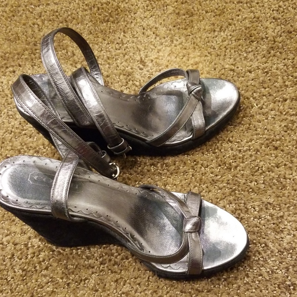 Coach wedges!